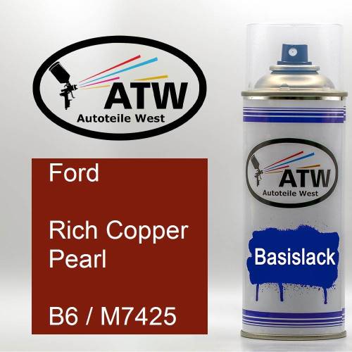 Ford, Rich Copper Pearl, B6 / M7425: 400ml Sprühdose, von ATW Autoteile West.